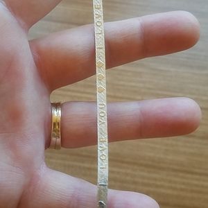 Sterling silver bracelet